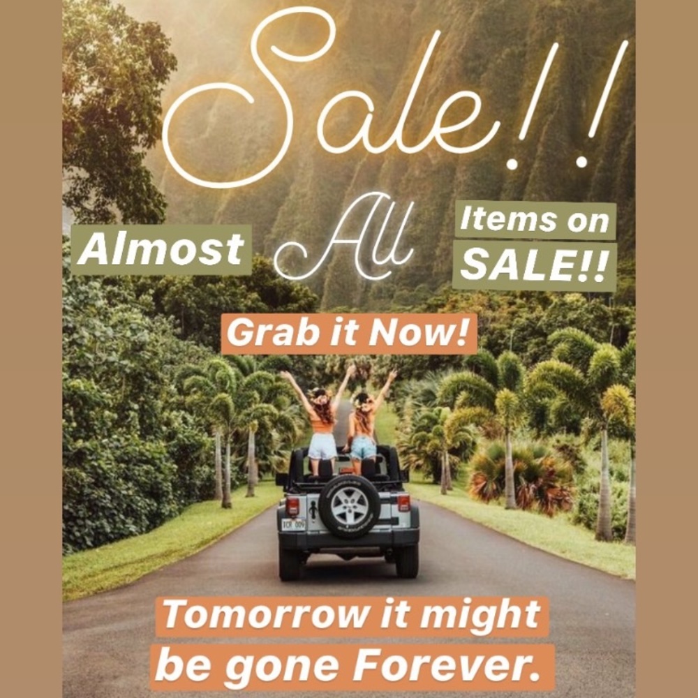 Major Sale🎉 Don't like the price, make me Offers!
